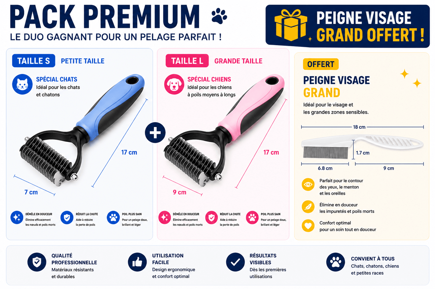 Brosse Démêlante Pro