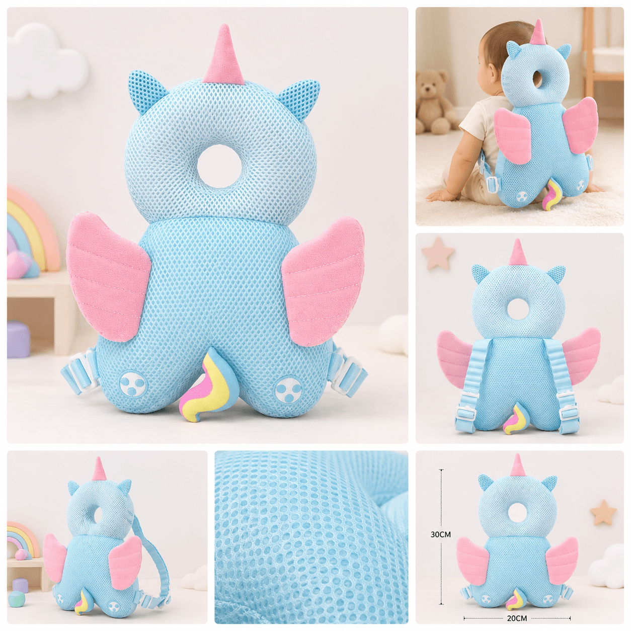 BabyGuard™ | Coussin de Protection Anti-Chute pour Bébé