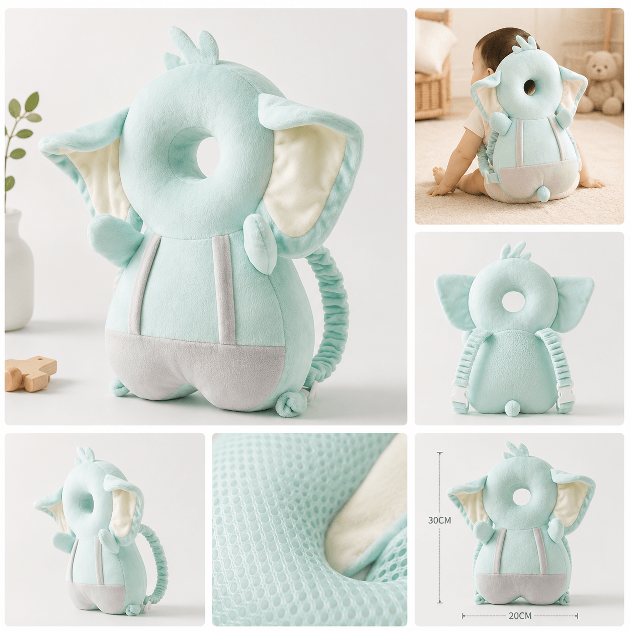 BabyGuard™ | Coussin de Protection Anti-Chute pour Bébé