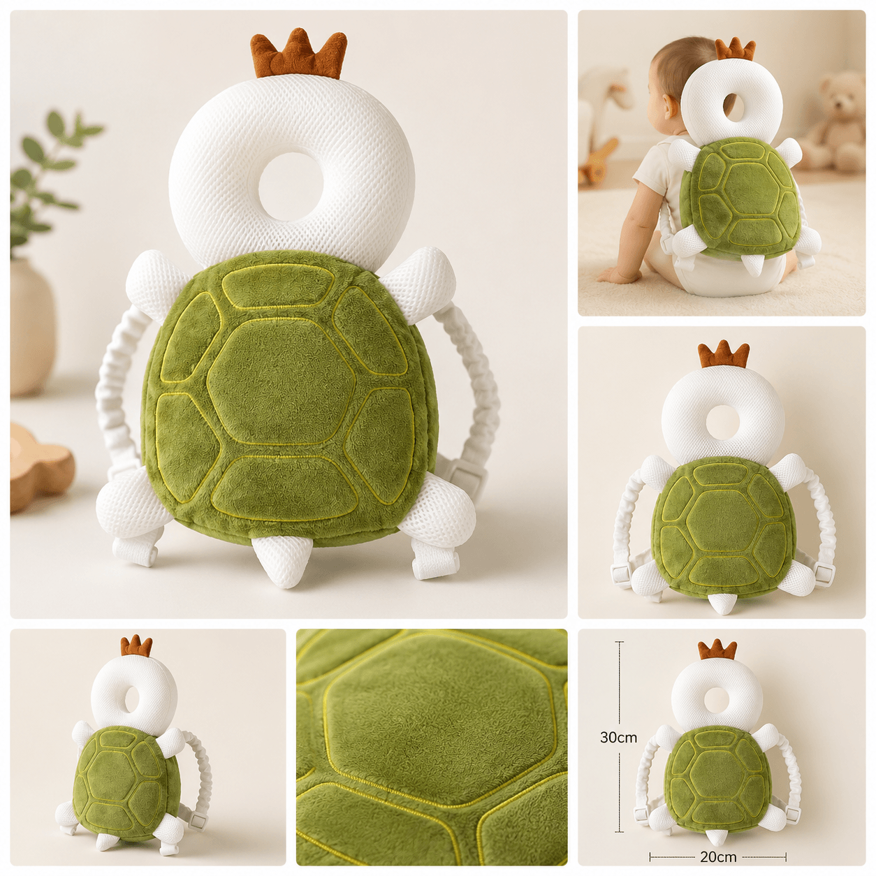 BabyGuard™ | Coussin de Protection Anti-Chute pour Bébé