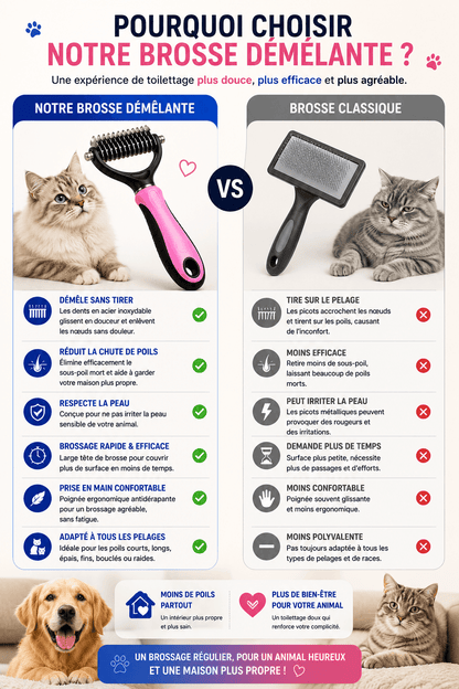 Brosse Démêlante Pro